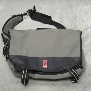 Chrome Industries Messenger Bag Unisex One Size Grey Buckle Commuter Utility